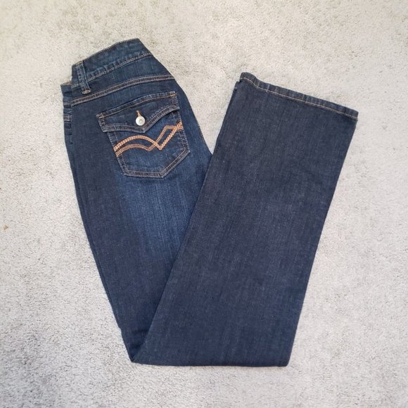 Nine West Jeans West End Bootcut Women's 16/32 Average High Rise Blue Denim - Picture 16 of 16